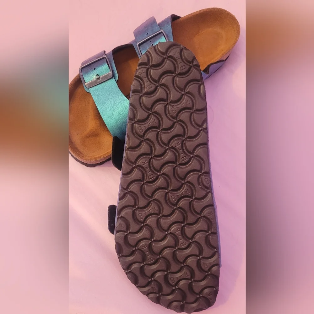 Birkenstock Sydney Luxe Buckle Sandals Size 39 - Picture 4 of 4